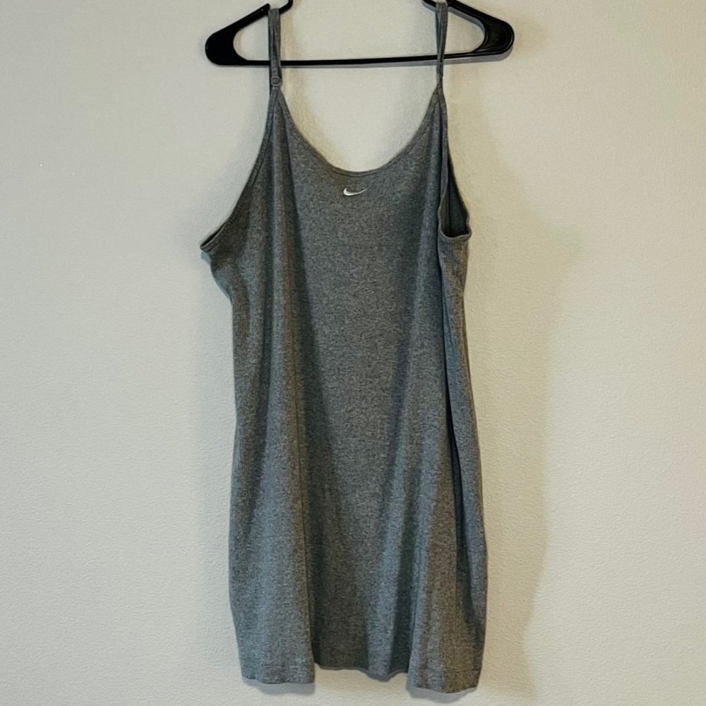 Ribbed Grey Nike Dress